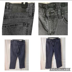 Lucky Brand jeans, new without tags, black, straight leg, size 10